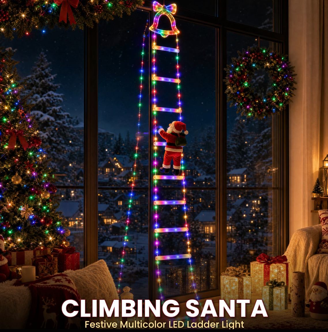 (PRE-ORDERS) SANTA CLIMBING DECORATION