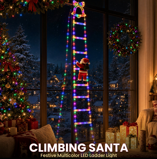 (PRE-ORDERS) SANTA CLIMBING DECORATION